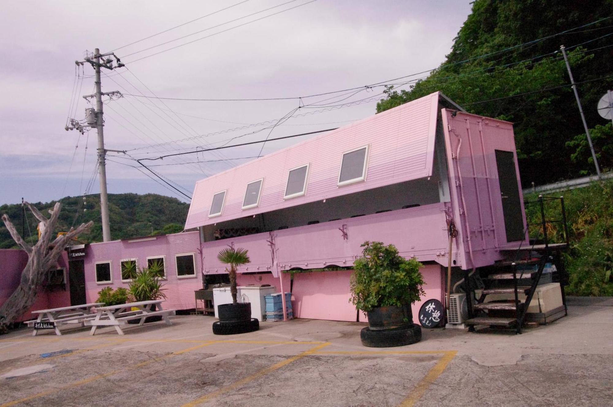 千代丸コンテナハウス Hotel Uwajima Exterior photo